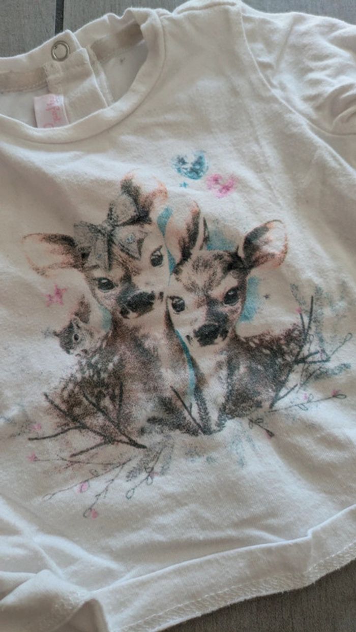 Lot tee shirt 9 mois - photo numéro 3