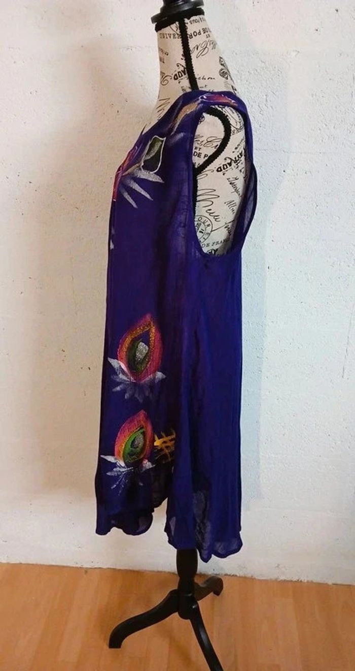 💜 Robe ou tunique fluide – Taille unique – Très bon état - photo numéro 3