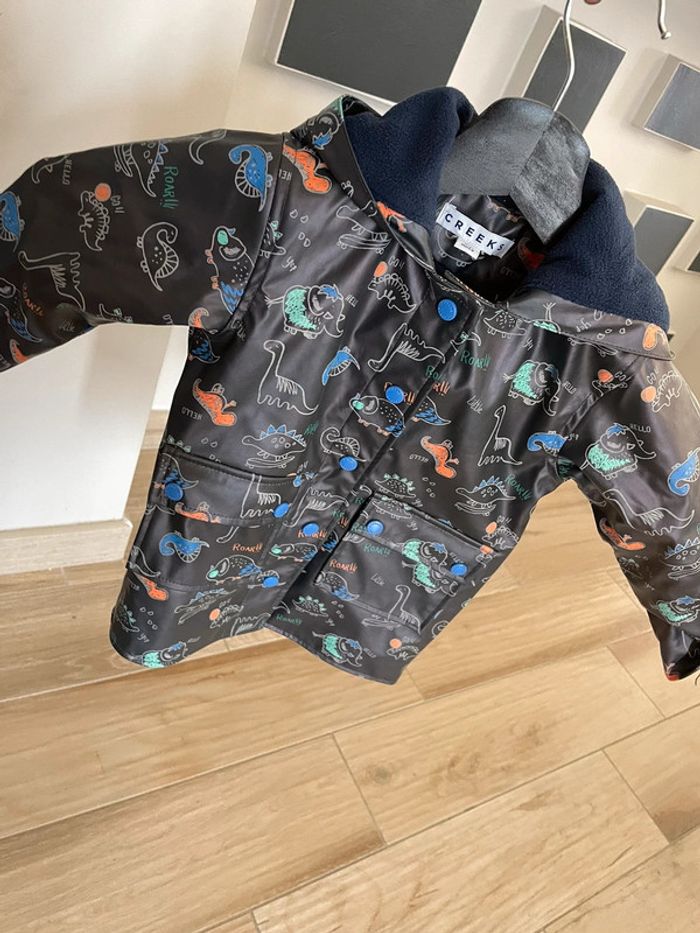 Imperméable fourré dinosaures - photo numéro 2