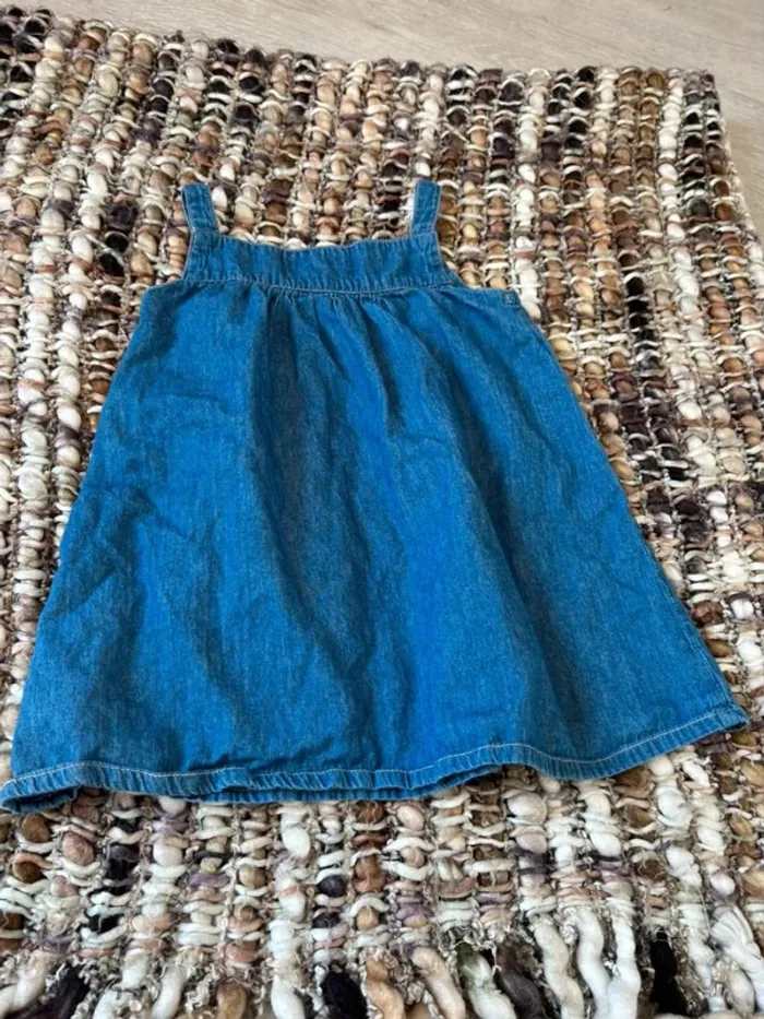 Robe en jean bebe kitchoun 18 mois - photo numéro 2