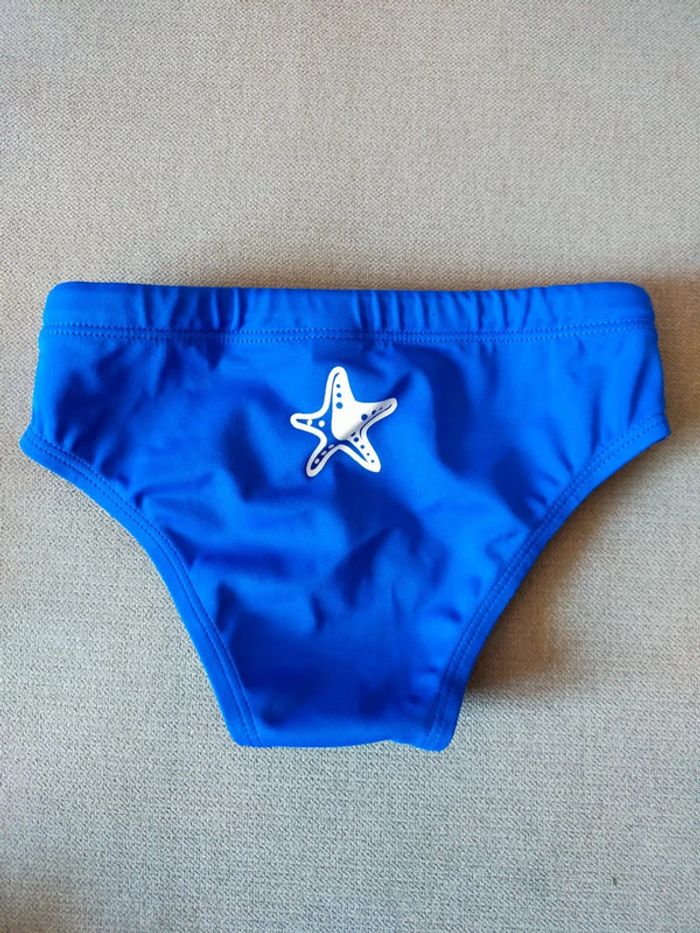 Maillot de bain garçon bleu – Goldenpoint – Taille 2 ans – Neuf avec étiquette - photo numéro 2