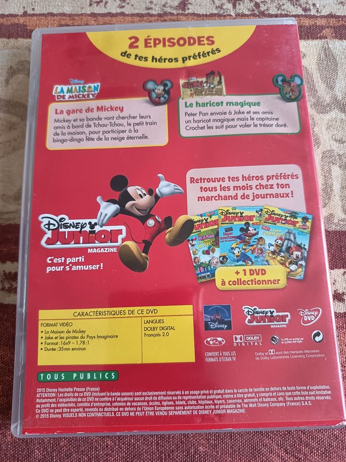 DVD Disney Junior La maison de Mickey Jake Pirate - photo numéro 2