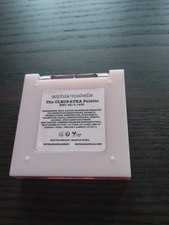 Palette 4 fards à paupière - photo numéro 2