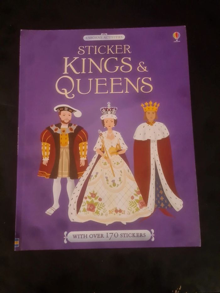 Sticker kings & queens avec 170 stickers