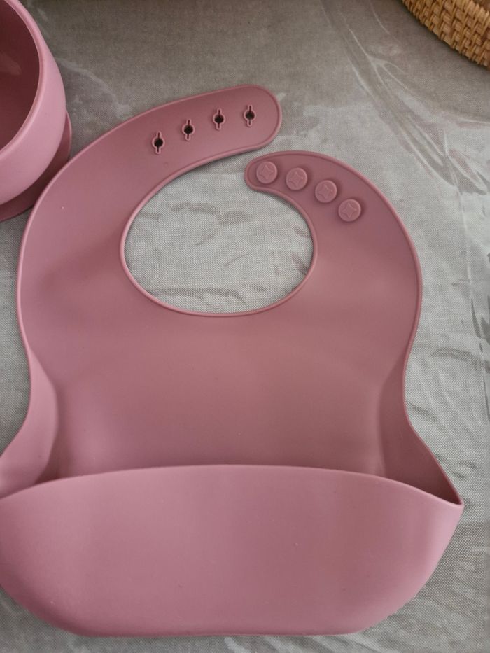 Set vaisselle silicone bébé - photo numéro 4