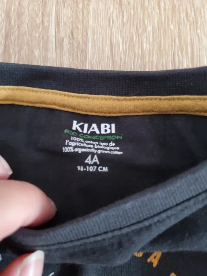 T shirt manches longues Kiabi 4 ans - photo numéro 3