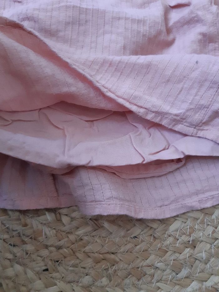 Robe rose et collant blanc 68 cm - photo numéro 7