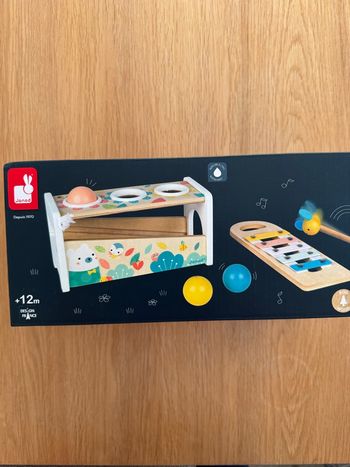 Jeu bois Janod Tap tap Xylo Pure neuf