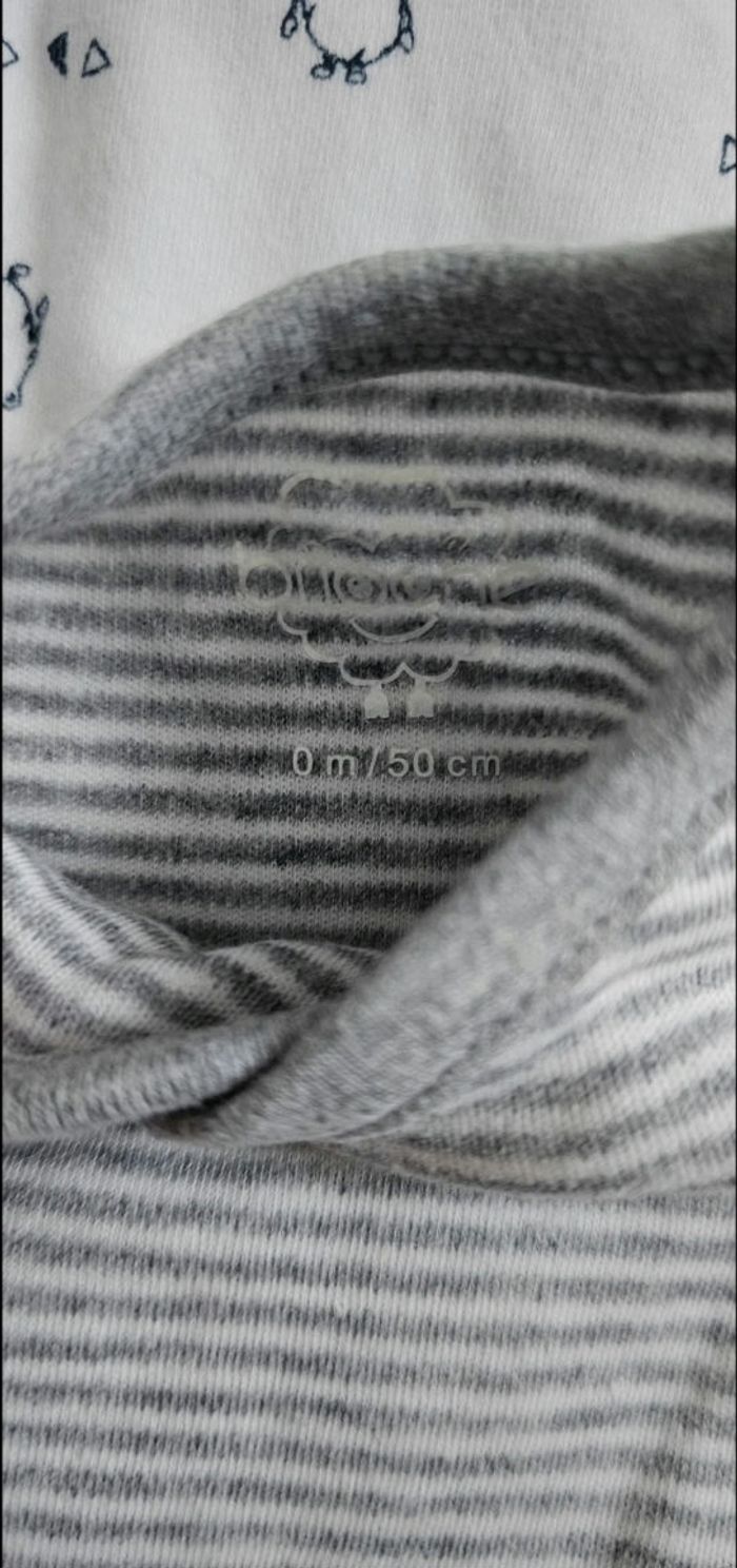 Lot de 3 bodies bébé à manches longues très  Bon état - photo numéro 4