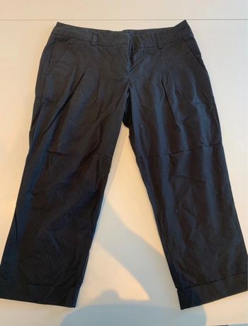 Pantacourt noir Nafnaf  femme taille 38
