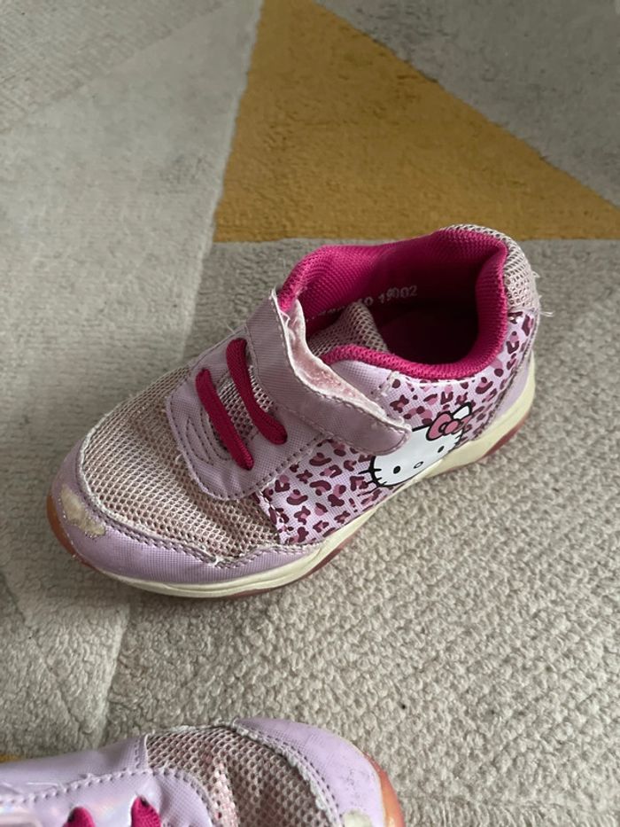Chaussures baskets hello kitty rose - photo numéro 5