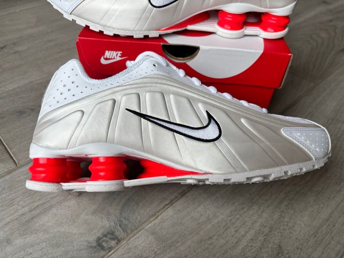Nike Shox blanc orange - photo numéro 3