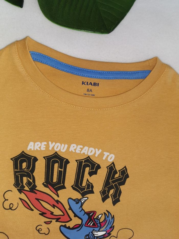 Tee-shirt manches longues " Rock" dragon Kiabi 8 Ans - photo numéro 4