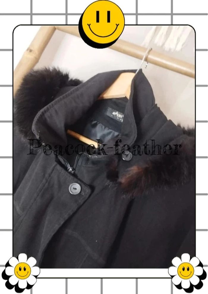 Manteau noir femme xxxl - photo numéro 6