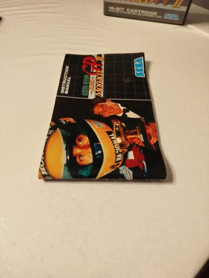 Ayrton Senna 's super monaco gp 2 Megadrive sega Genesis - photo numéro 3