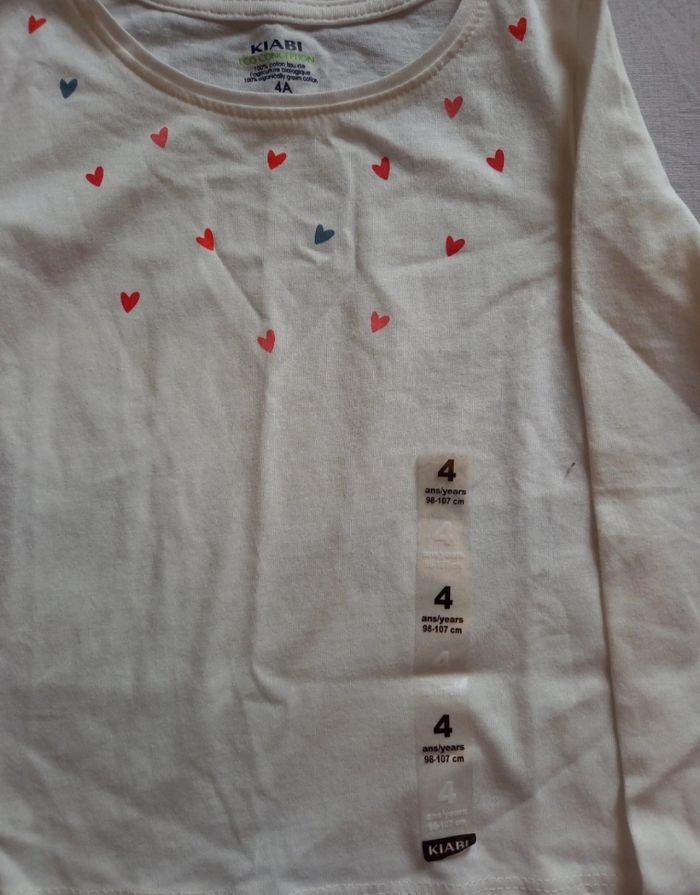Tee-shirt manche longue fille - photo numéro 2