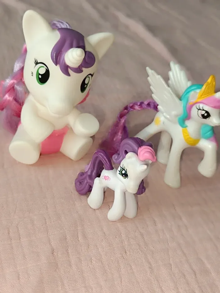 Lot de 3 little Pony💜 - photo numéro 2