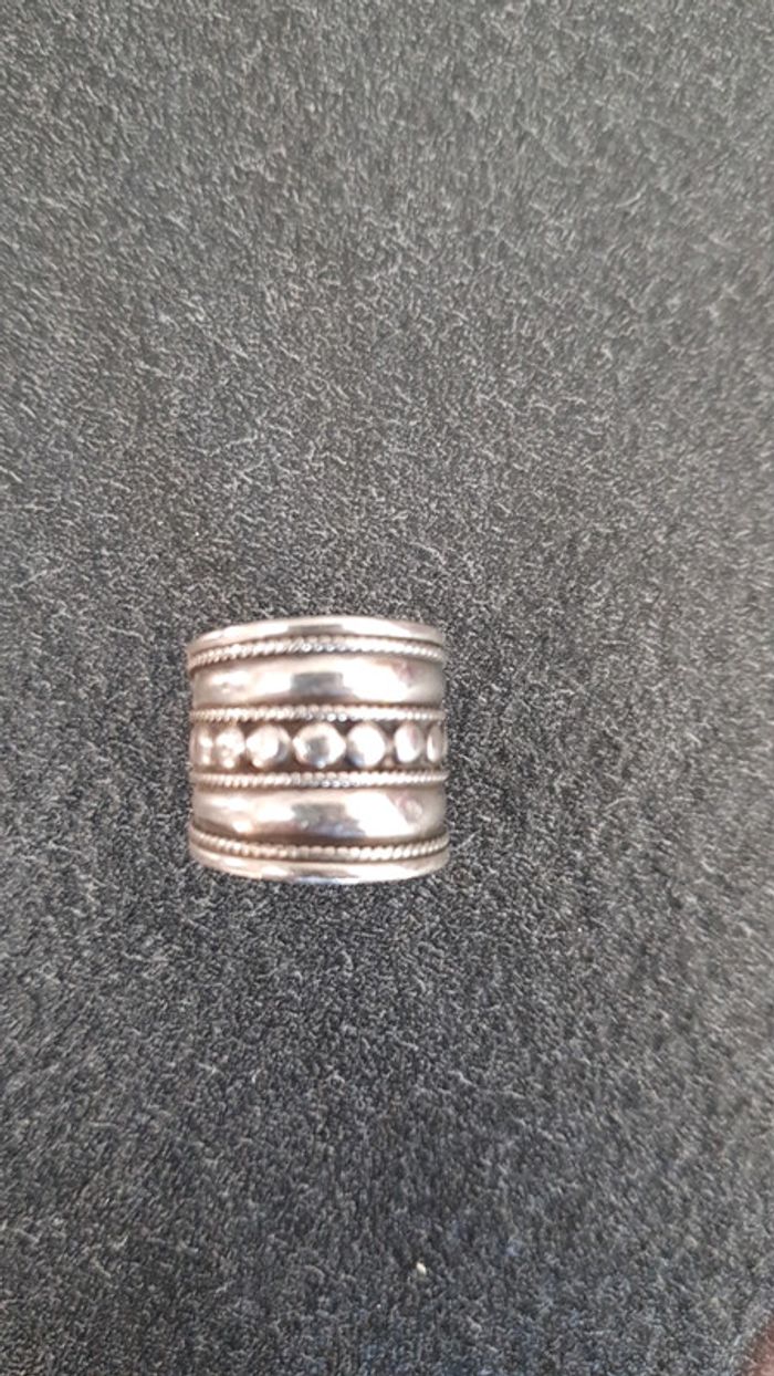 Bague argent jonc