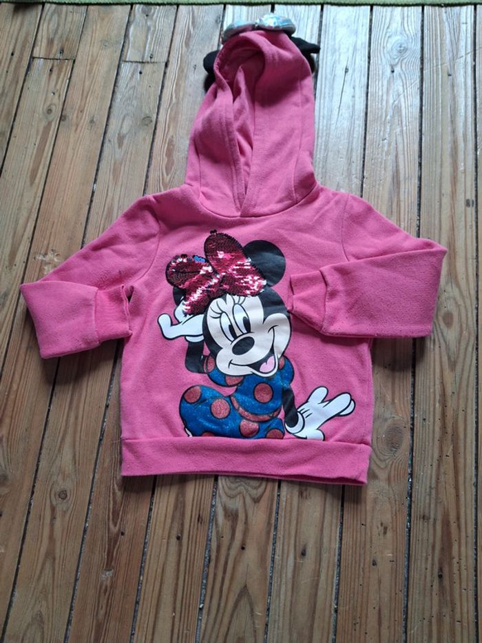 Pull minnie 3/4 ans