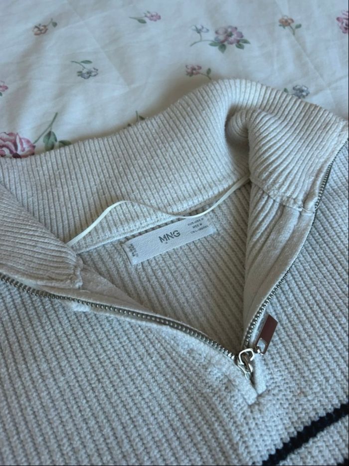 Pull Marinière Mango taille M - photo numéro 3
