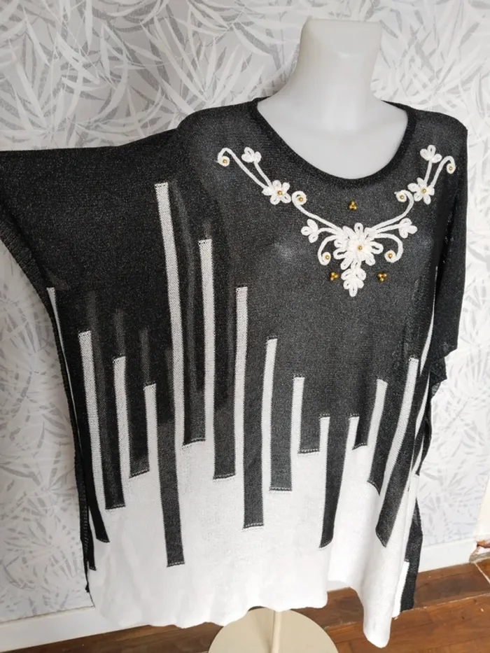 🚨 Promo 🚨 Sublime blouse pull fin femme TU 46 48 50 52 54 - photo numéro 5