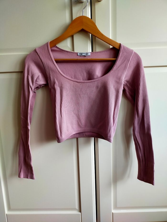 Top décolleté Zara taille XS-S