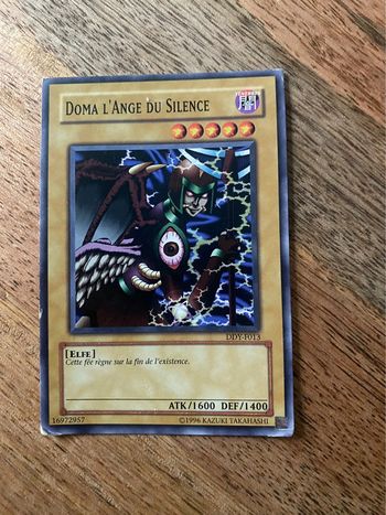 Carte Yu-Gi-Oh! Doma l’ange du silence DDY-F013 1996