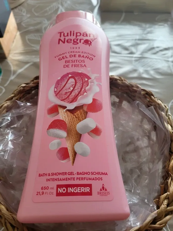 Gel douche/ bain sorbet fraise bonbon 650 ml