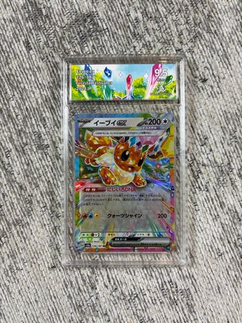Carte Pokémon Evoli EX Japonaise Gradée Collect Aura 9.5