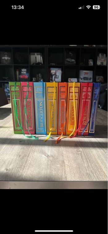 Lot de livres collector la chronique de bridgerton