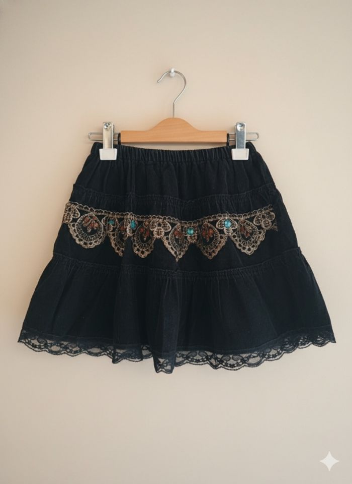 Jupe Bohème en velours 6 ans - photo numéro 4