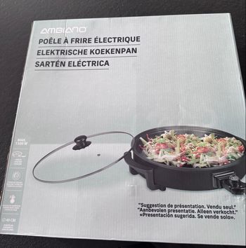 Poêle électrique 