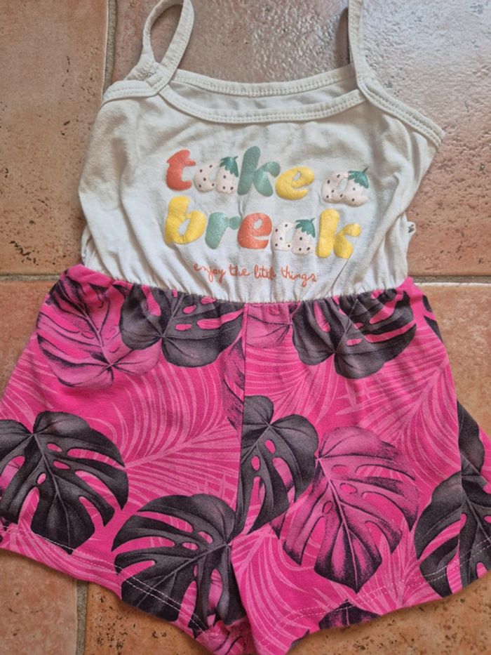 Combishort fille