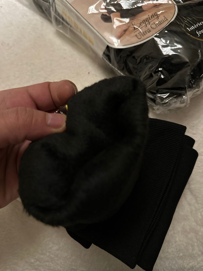 Lot 6 leggins Rodier Paris neuf intérieur fourré idéal pour l’hiver. - photo numéro 4