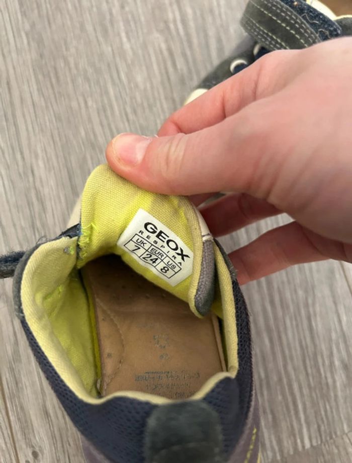 Chaussures tennis geox taille 24 - photo numéro 2