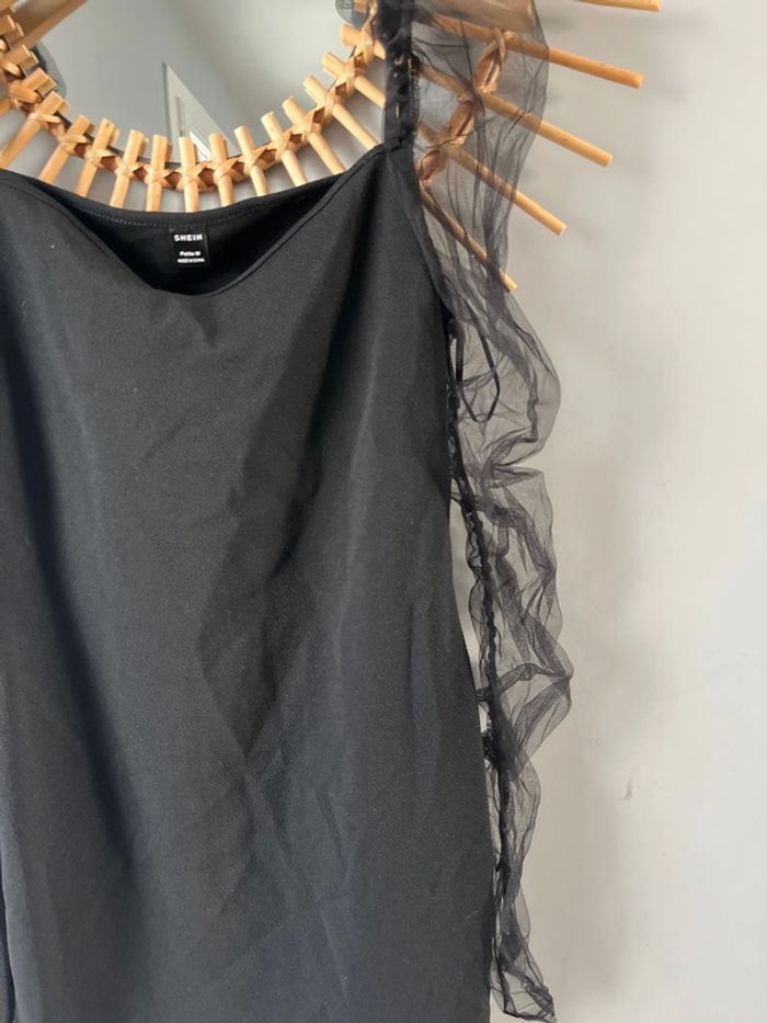 Robe de soirée été noire Shein petite M neuf - photo numéro 2