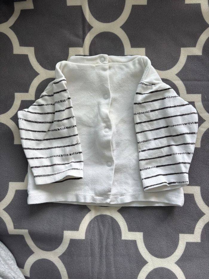 Tee-shirt bébé manches longues les bébés sont comme ça - photo numéro 3