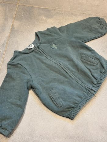 Veste kaki pailletée