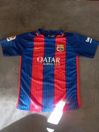 Maillot FC Barcelone 2016 Neymar Nike Officie 14ansl Bon État 