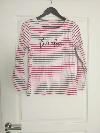 * T-shirt rayé rouge et blanc T42 mdemona