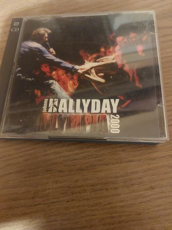 Cd Johnny Hallyday olympia 2000