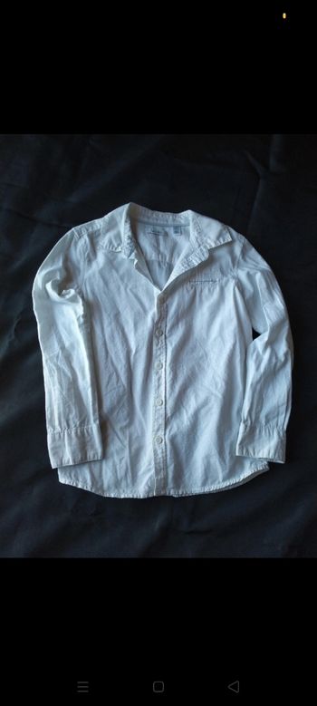 Chemise blanche garçon okaidi