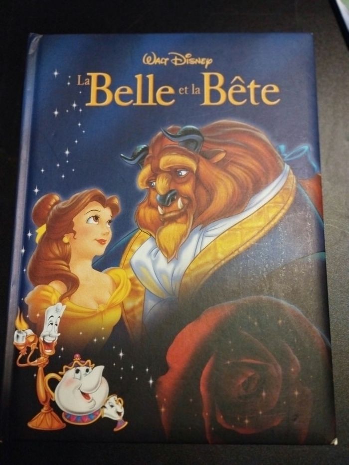 Livre Disney grand format la belle et la bête