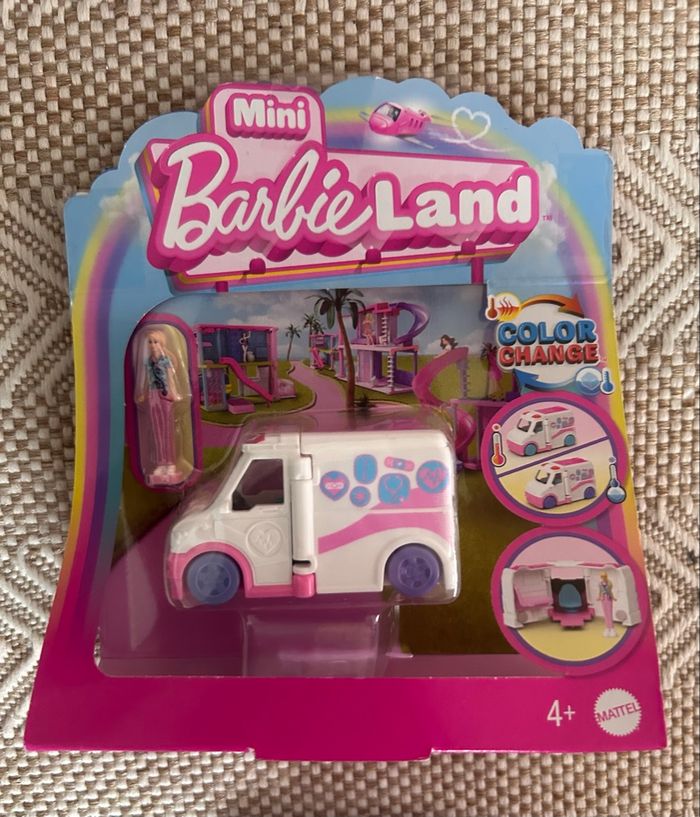 Ensemble d’accessoires pour Mini Barbie Land – Neuf