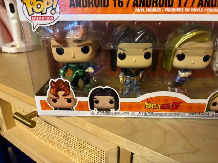 Funko Pop! Animation: Dragon Ball Z - Android 16 / Android 17 / Android 18 / Dr. Gero (4 Pack) - photo numéro 6
