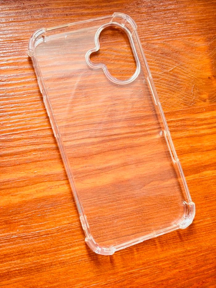 Coque de protection pour iPhone 16 transparente We