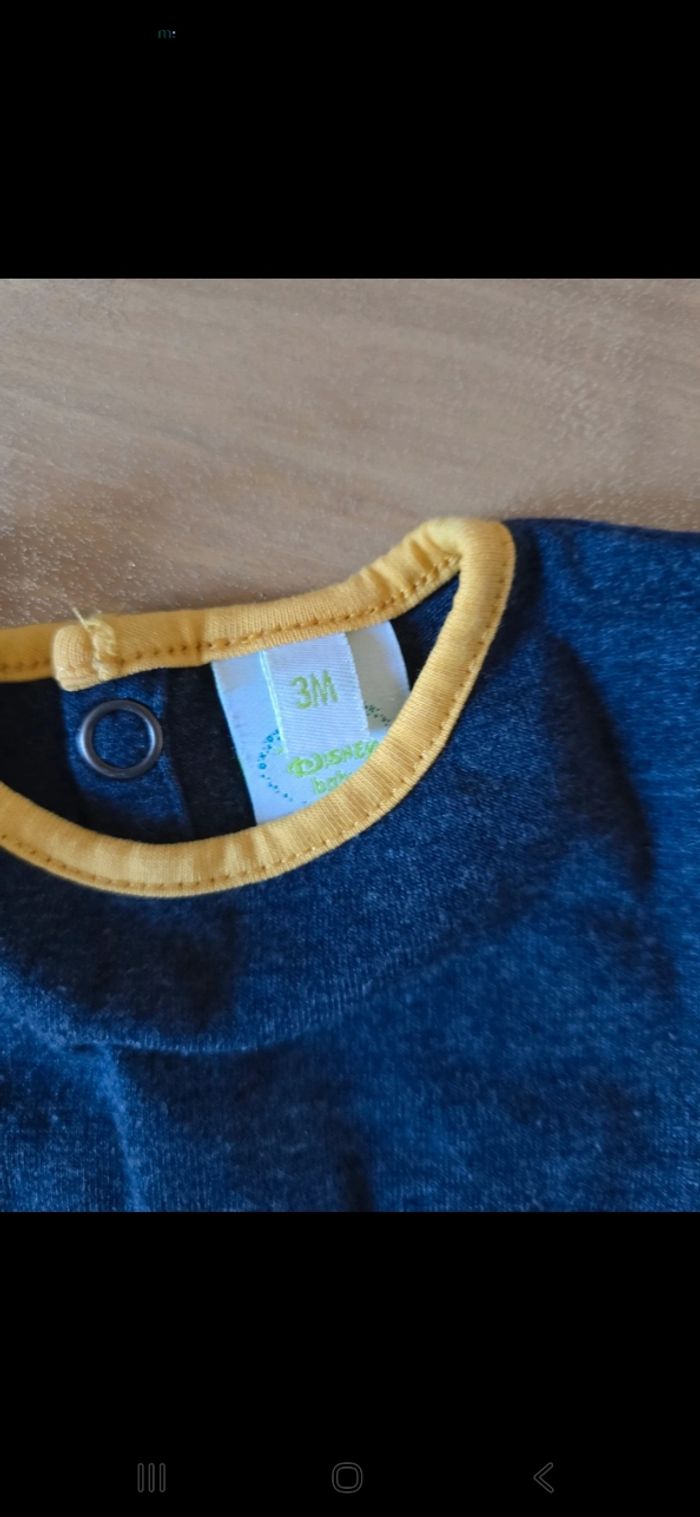 Ensemble salopette et tee-shirt Winnie l'ourson - photo numéro 3