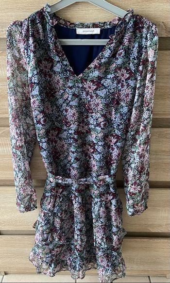 Robe fluide fleurie 