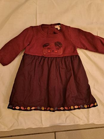 Robe manche longues 12 mois
