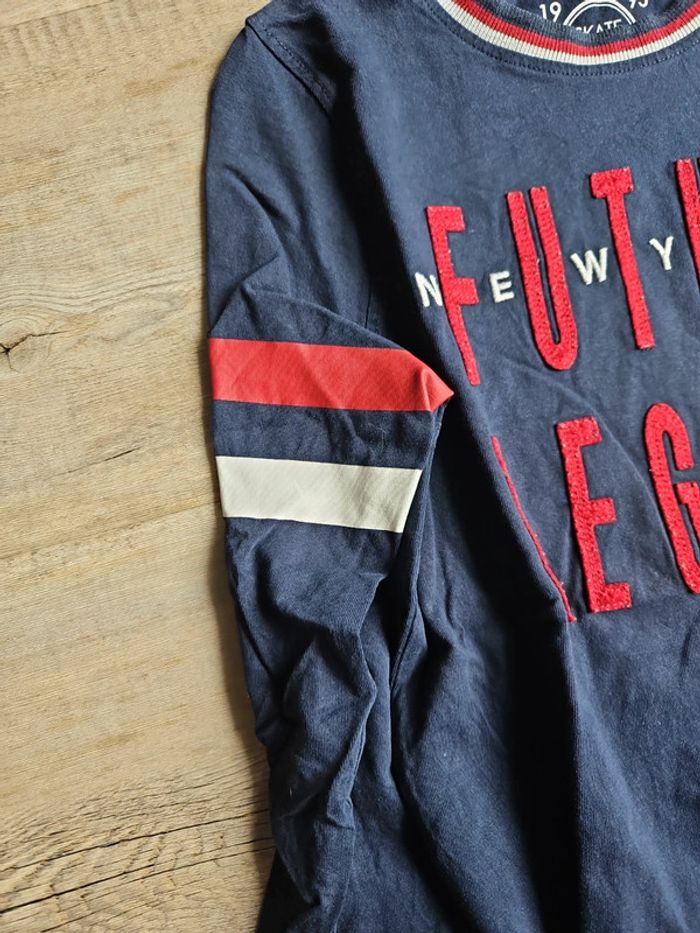 Lot tee-shirts manches longues garçon 10 ans - photo numéro 5